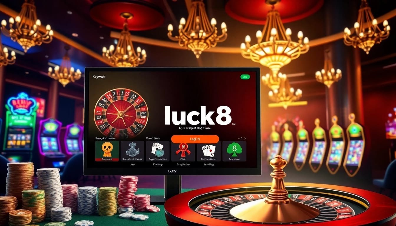 Experience the thrill of luck8 đăng nhập with vibrant casino games and luxurious visuals.