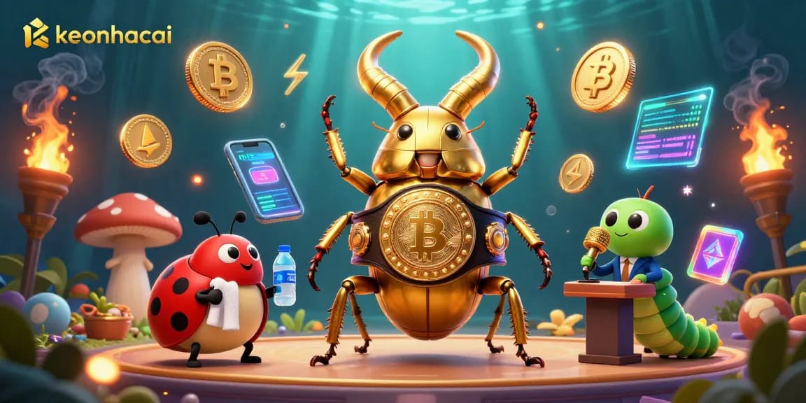 Engage with keonhacai's vibrant 3D digital illustration showcasing casino elements and characters.