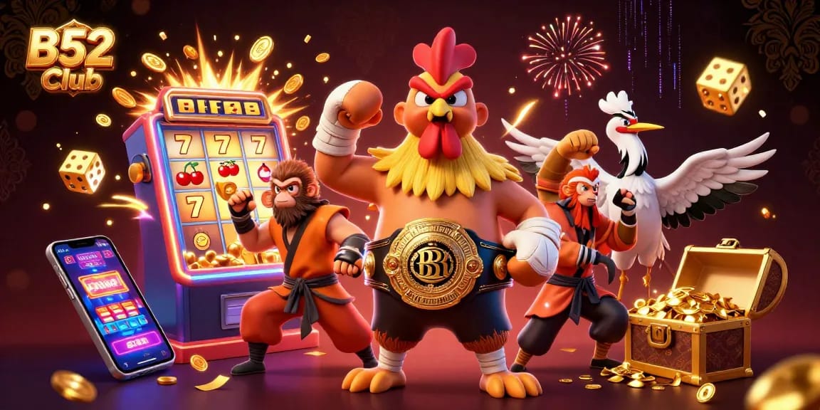 Experience exhilarating wins at B52 Club with exciting jackpot spins and vibrant casino action.