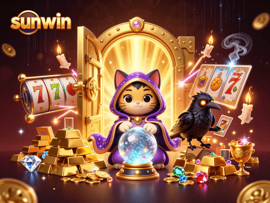 Win big with sunwin's exciting slot games featuring mystical characters and treasures!