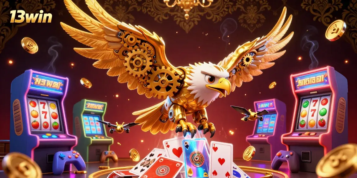 Experience thrilling gameplay action at 13win with immersive 3D characters and vibrant casino elements.
