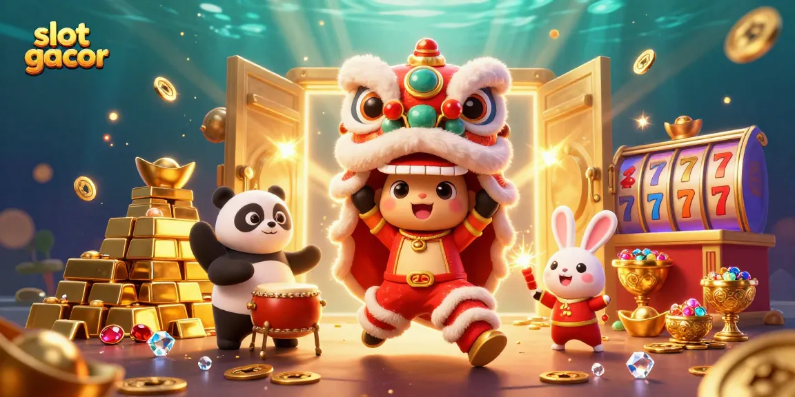 Menghadirkan slot gacor dan karakter lucu dalam aksi penuh warna di kasino online HARGATOTO.