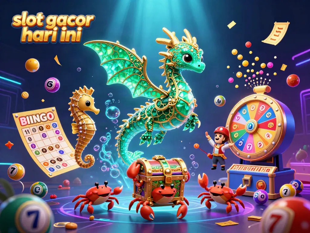 Experience the thrill of slot gacor hari ini with vibrant gaming elements and fantasy characters.
