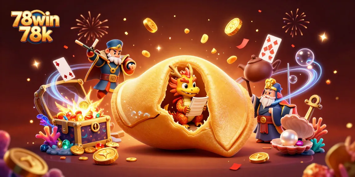 Join the adventure at 78win 78k with this captivating 3D casino illustration showcasing fortunes and excitement.