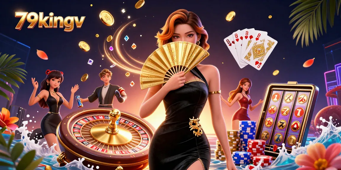 Engage in thrilling gameplay at 79kingv with stunning visuals of winning moments and elegant game elements.