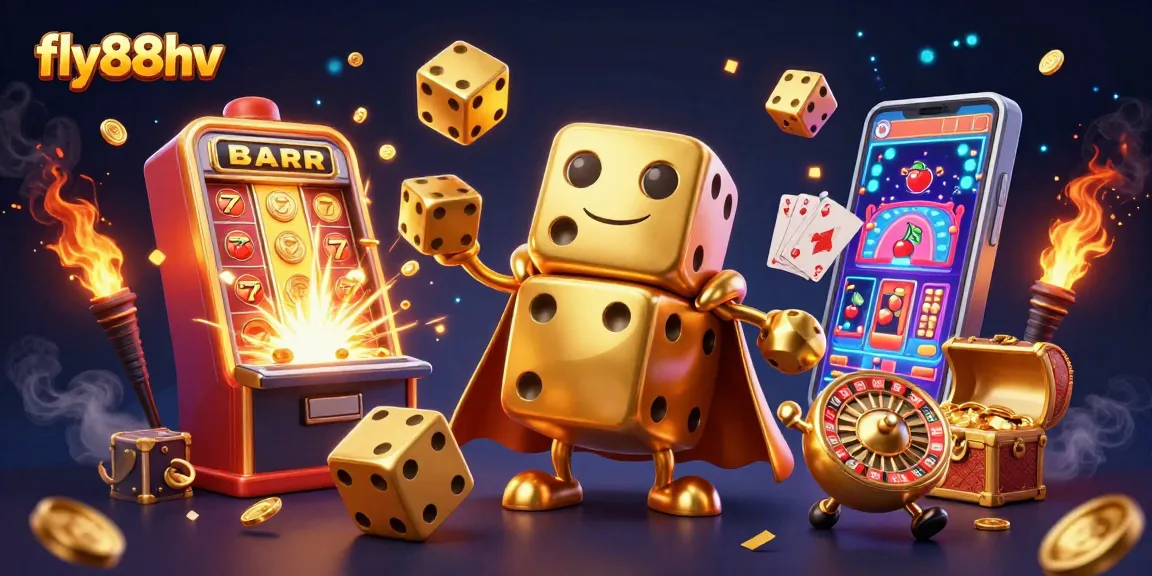 Engage with fly88hv's thrilling online gaming experience featuring vibrant casino visuals.