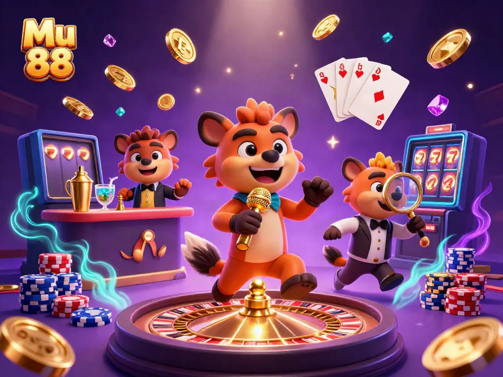 Mu 88 comedians entertain with sparkling casino games and vibrant atmosphere