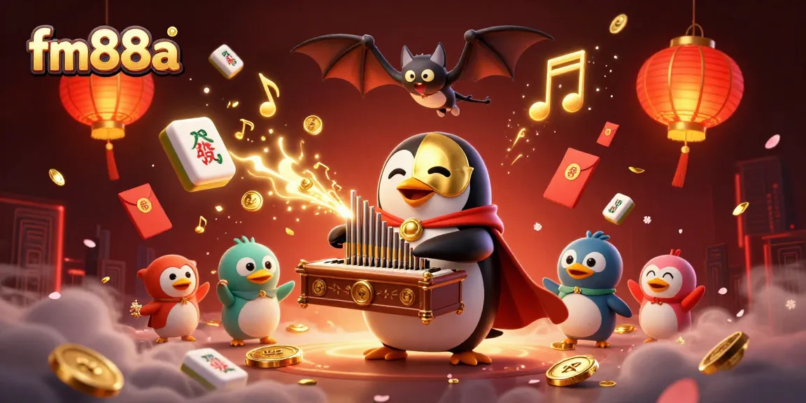 Experience the thrill of fm88a with a vibrant fantasy casino scene brimming with excitement and winning potential.