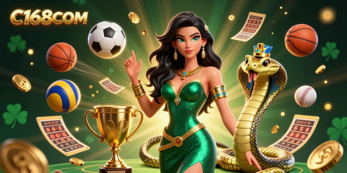 Engage in thrilling sports betting with C168COM featuring vibrant characters and dynamic elements.