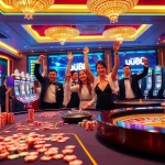 Experience the excitement of gambling at uu88 with vibrant casino games and engaged players.