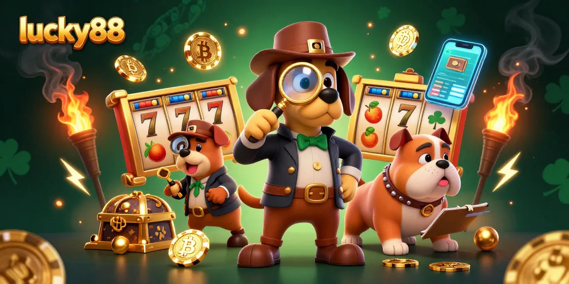 Spin the lucky88 slot reels for chances to win big with this captivating illustration.