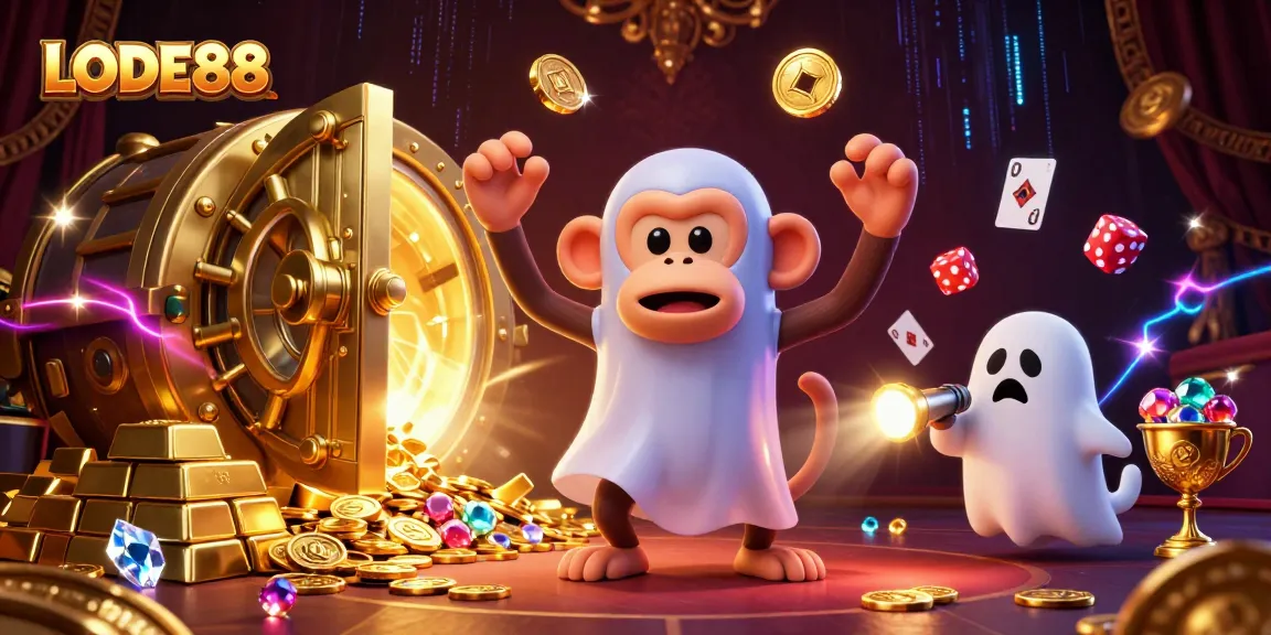 Engage with LODE88's thrilling gaming scene as mischievous characters reveal hidden treasures!